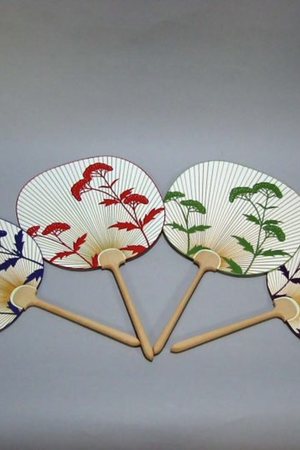 京うちわ 阿以波
